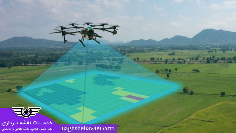 تهیه نقشه هوایی دقیق برای پروژه های غرب تهران 